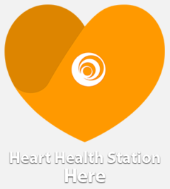 Heart Health Station Here - Grey Background 02